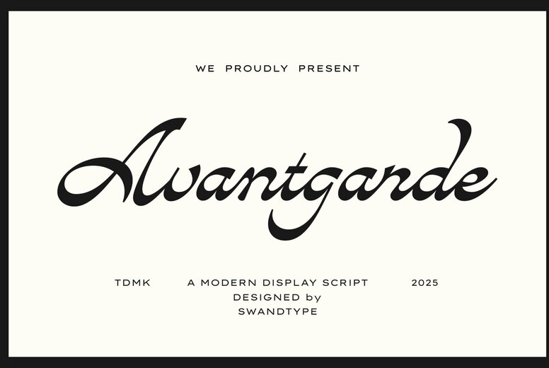 Avantgarde Font