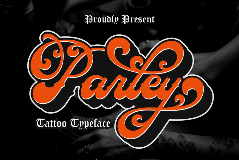 Parley Tattoo Font
