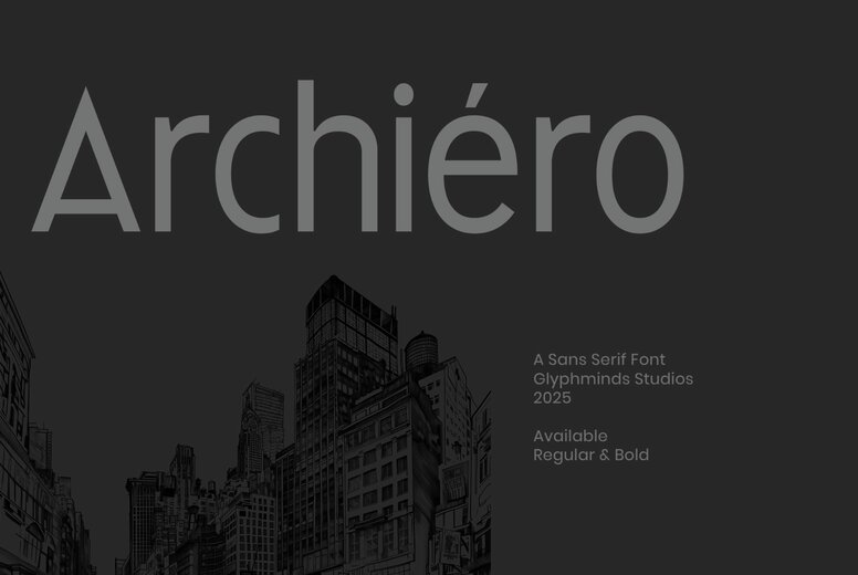 Archiéro Font