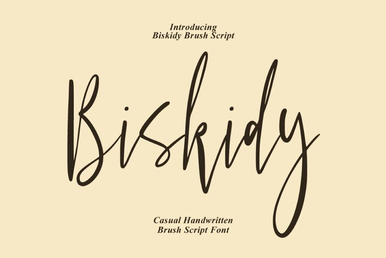 Biskidy Script Font