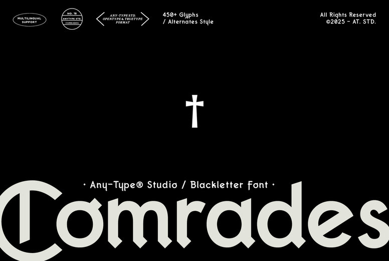 Comrades Font