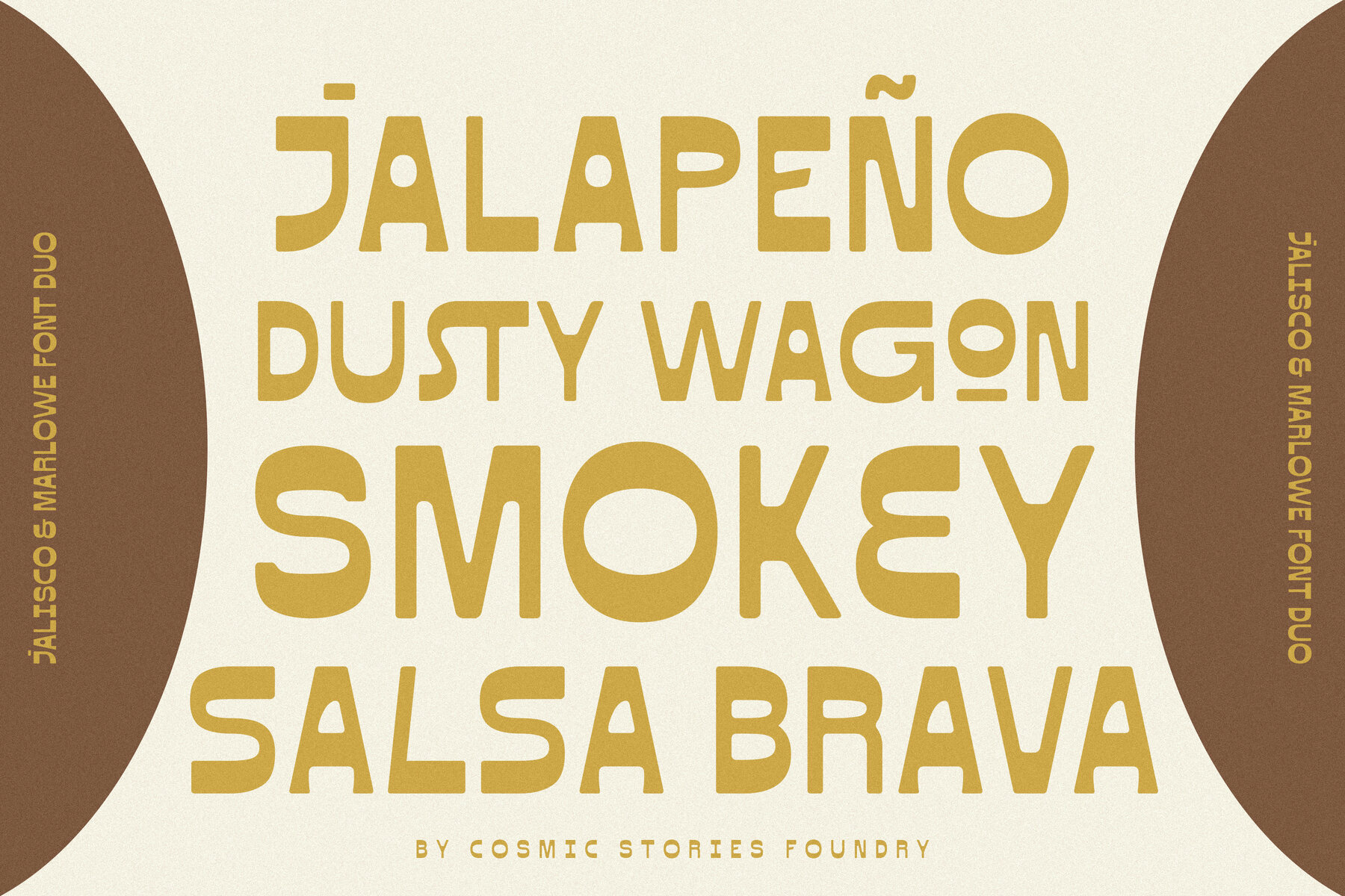 Jalisco and Marlowe Display Font Duo 3