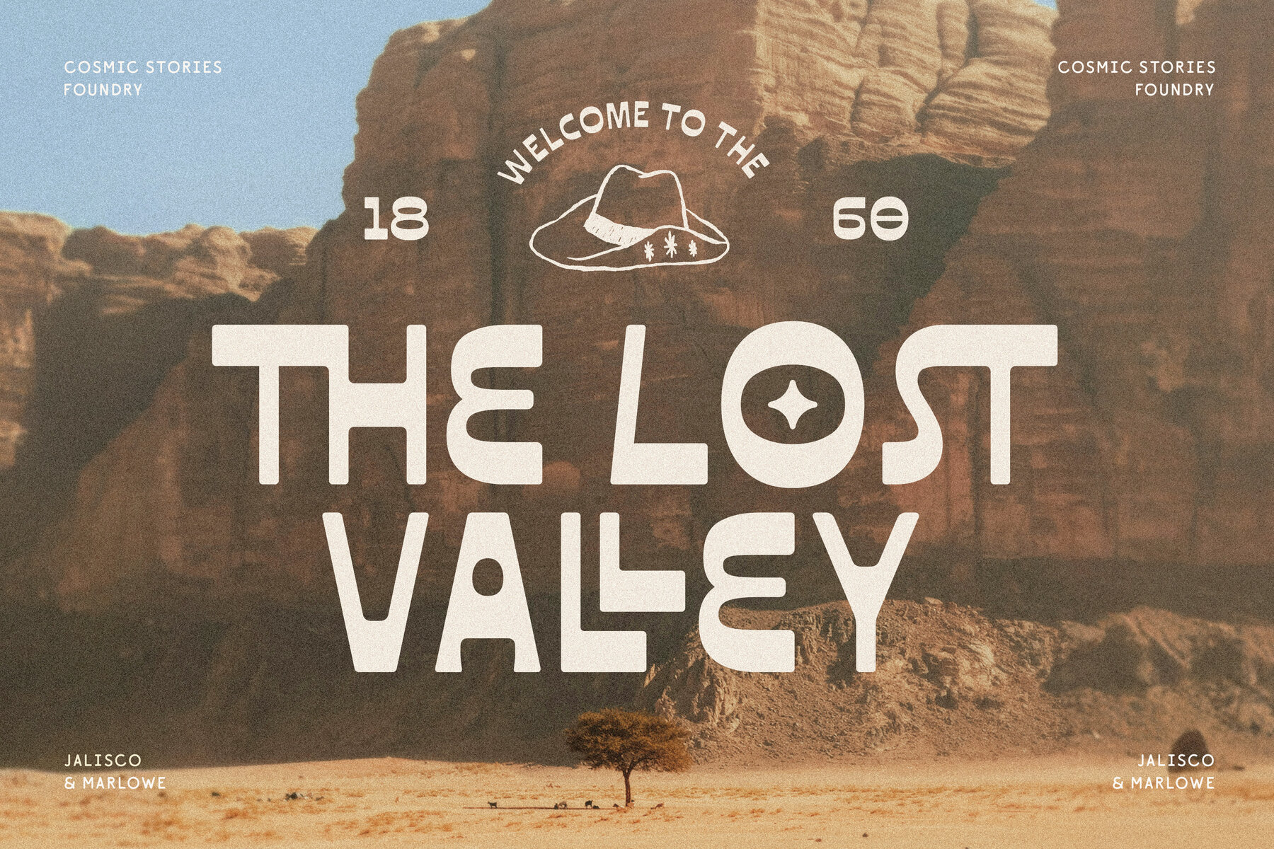 Jalisco and Marlowe Display Font Duo 9