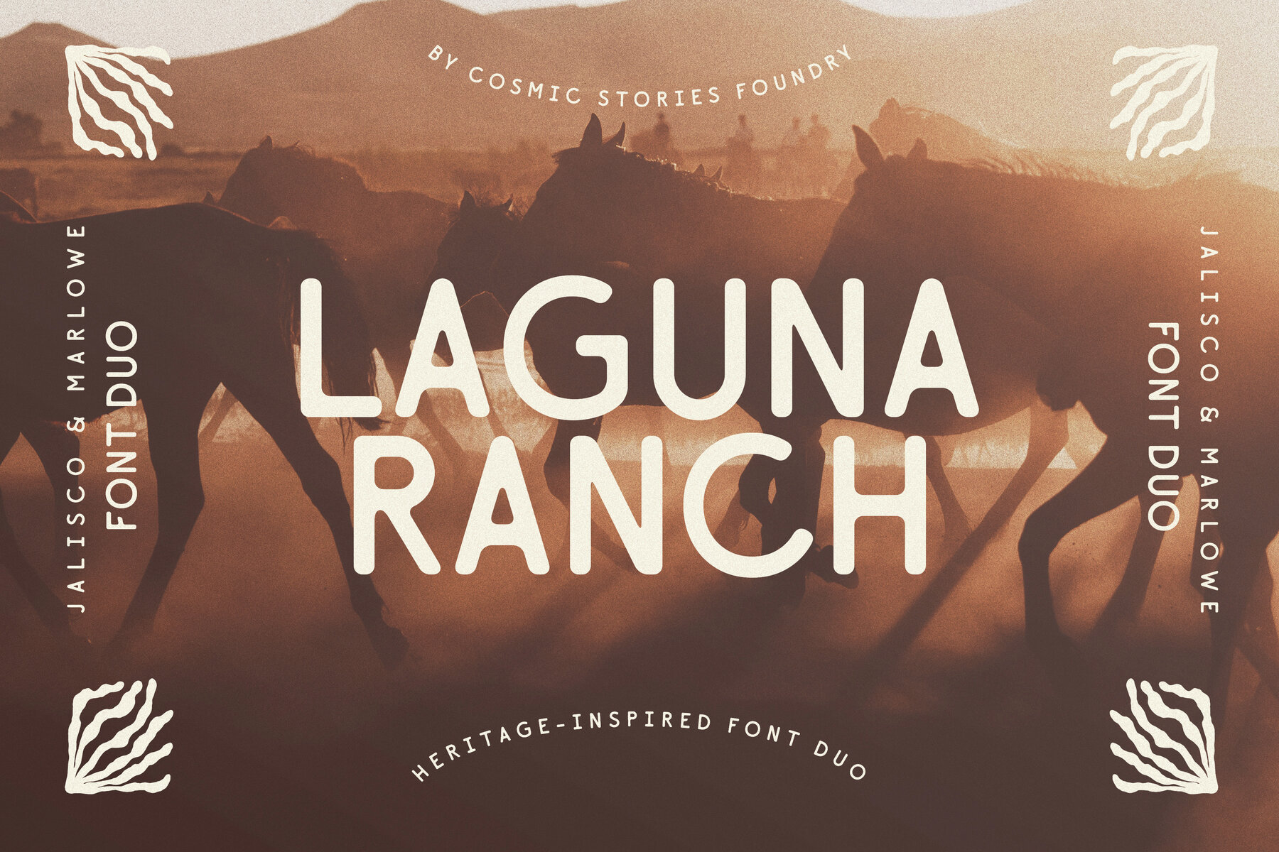 Jalisco and Marlowe Display Font Duo 13