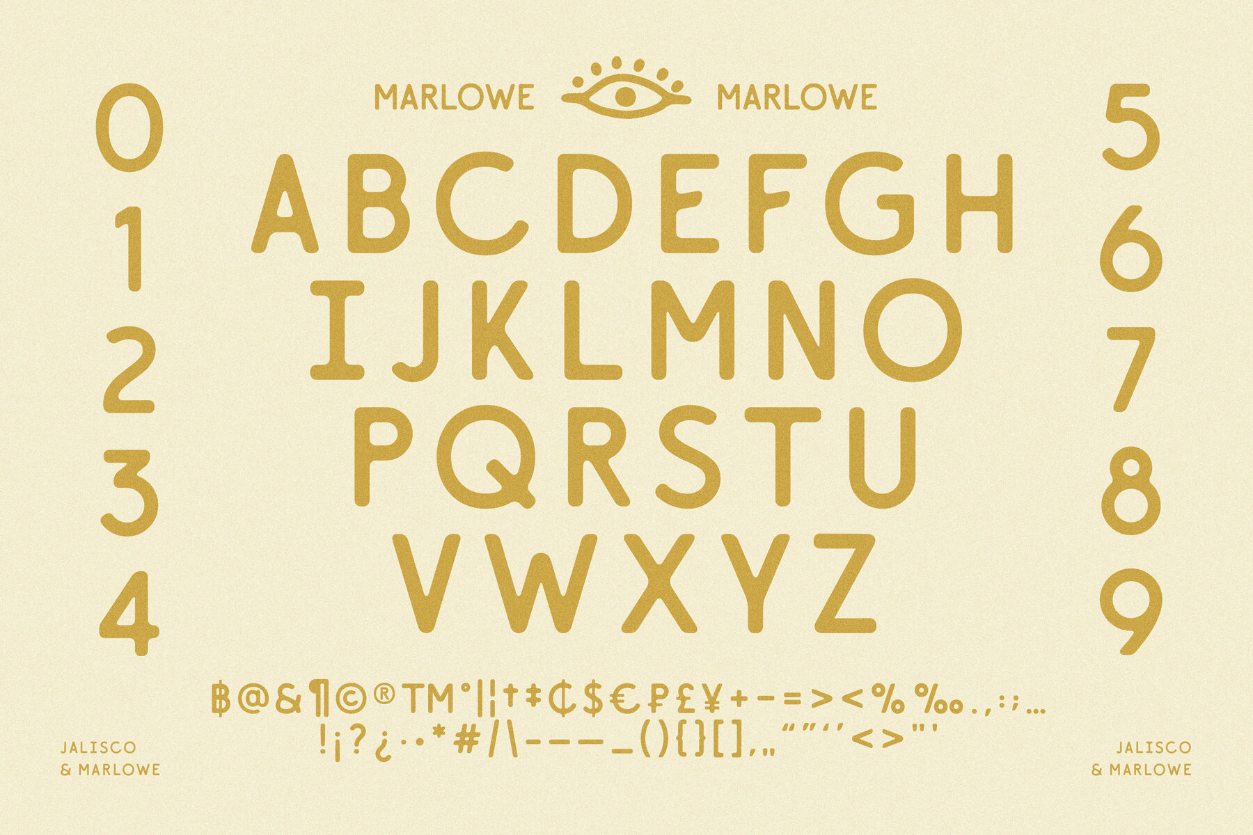 Jalisco and Marlowe Display Font Duo 15