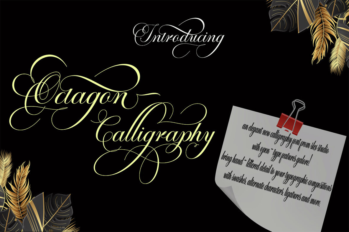 Octagon Calligraphy 2