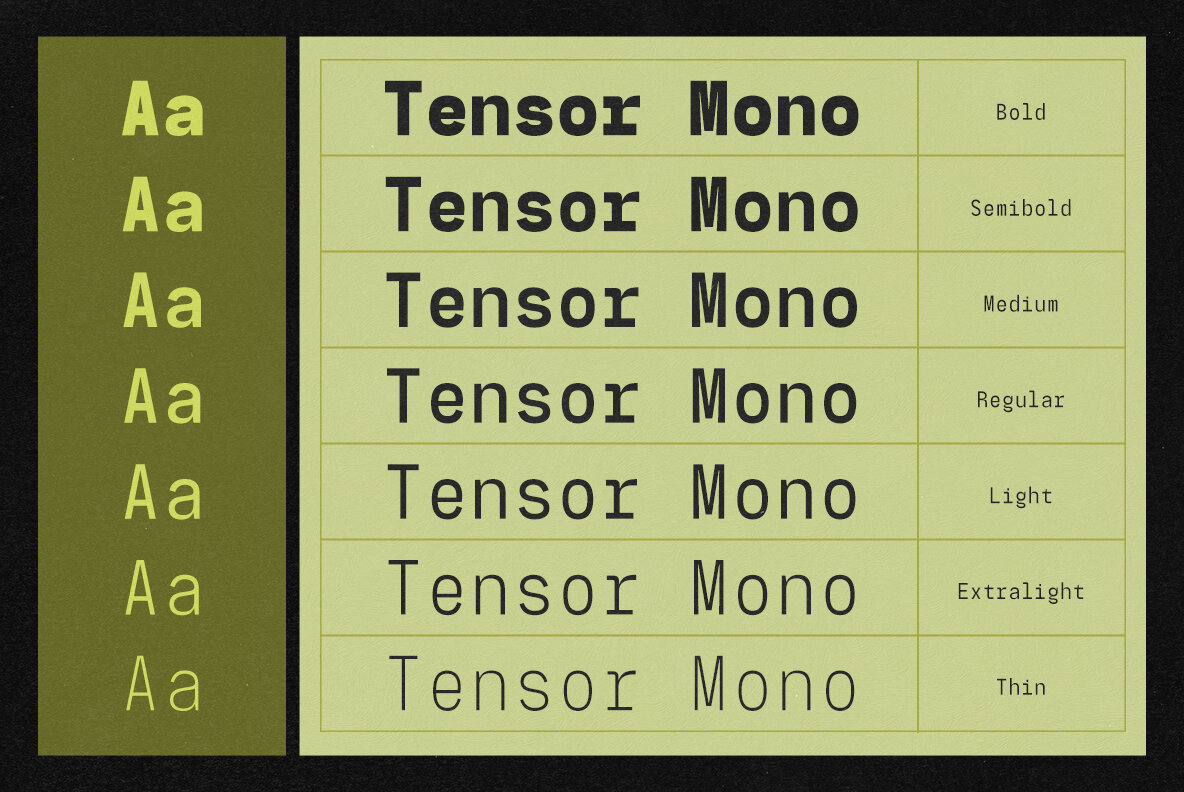 YWFT Tensor Mono 7