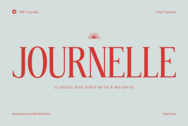 YWFT Journelle Font