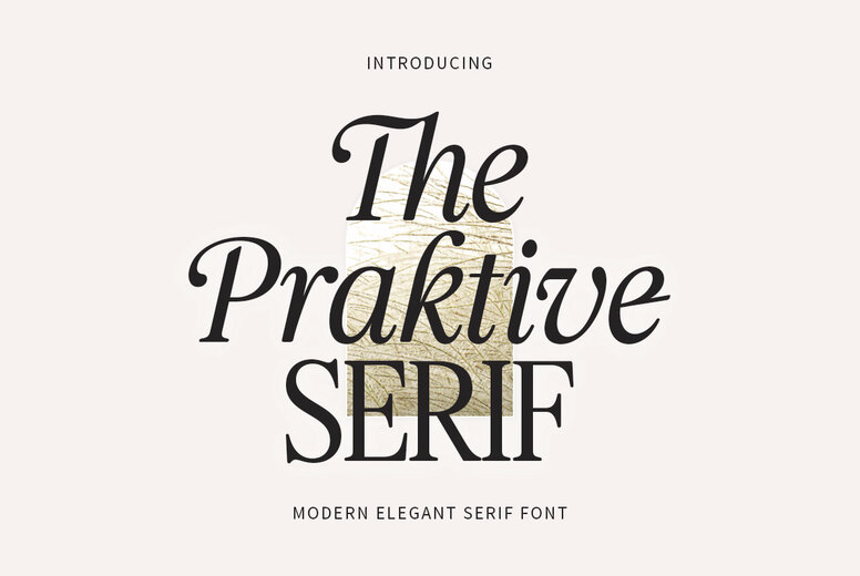 The Praktive Font