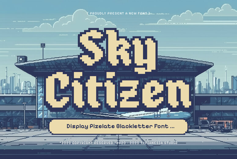 Sky Citizen Font