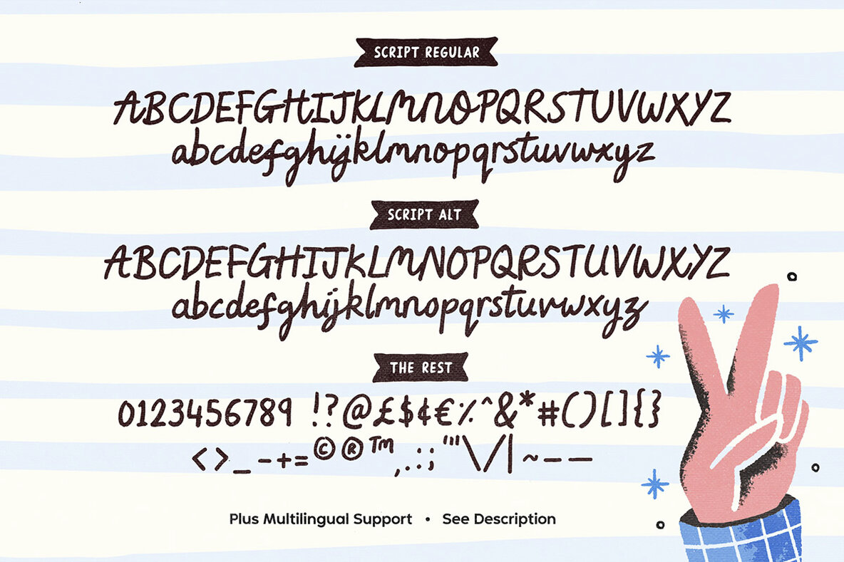 Forever Awesome Font Duo 7