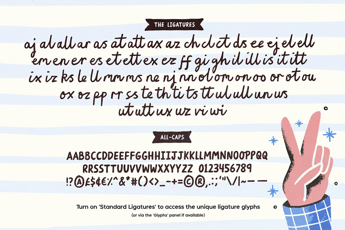 Forever Awesome Font Duo 8