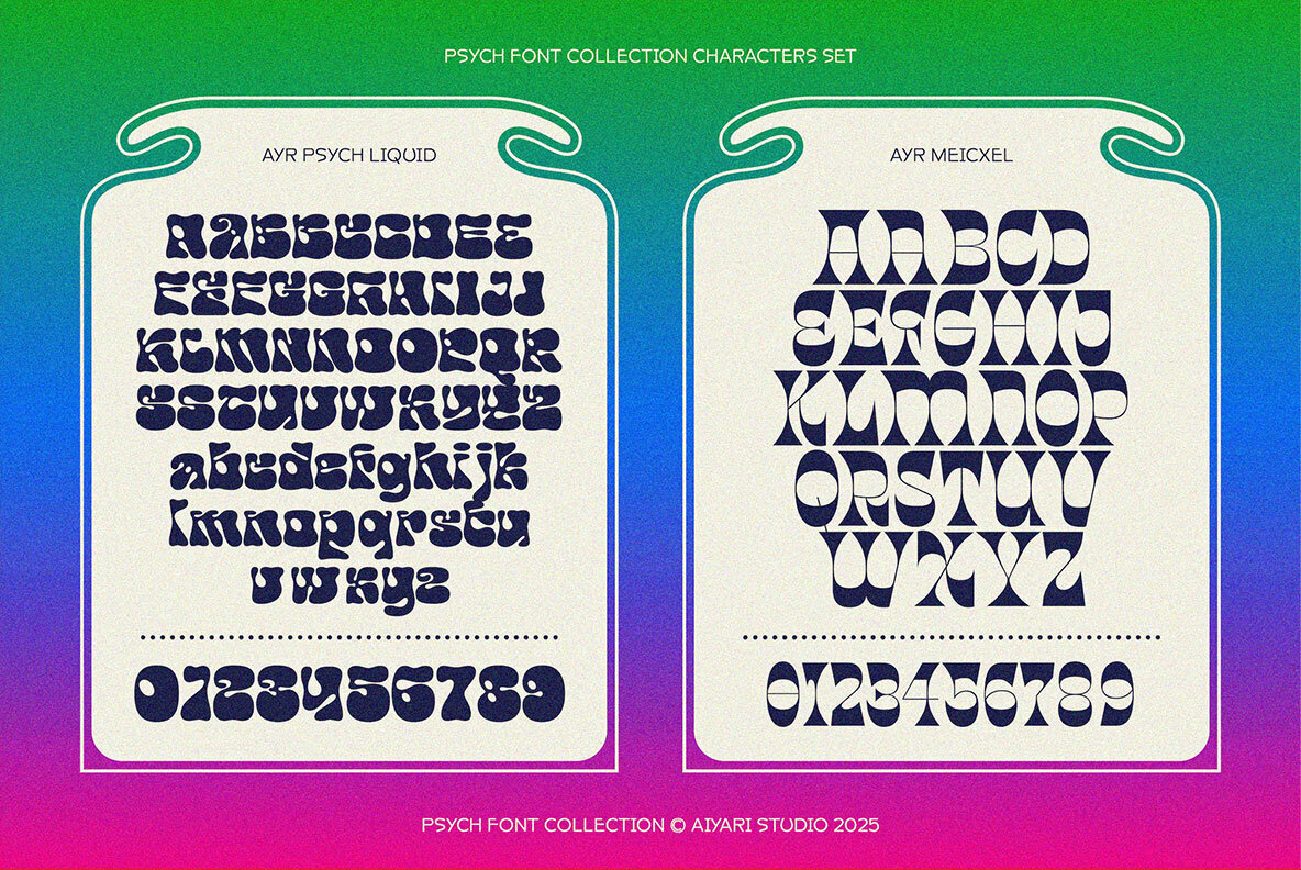 Psych Font Collection 2