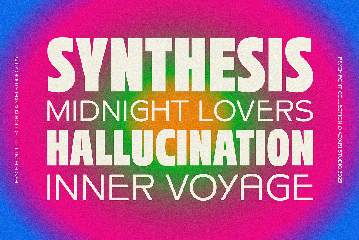 Psych Font Collection 5
