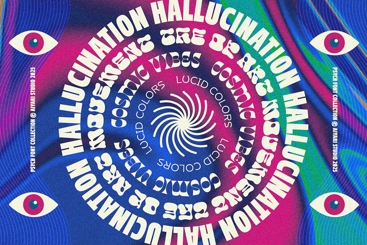 Psych Font Collection 6