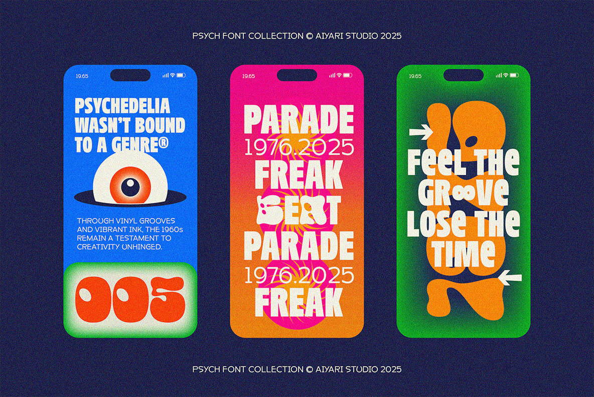 Psych Font Collection 11