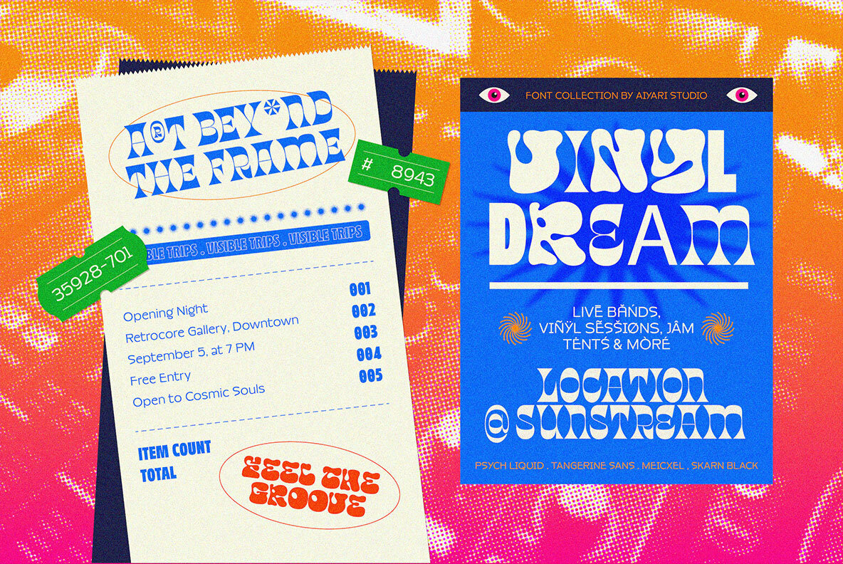 Psych Font Collection 12