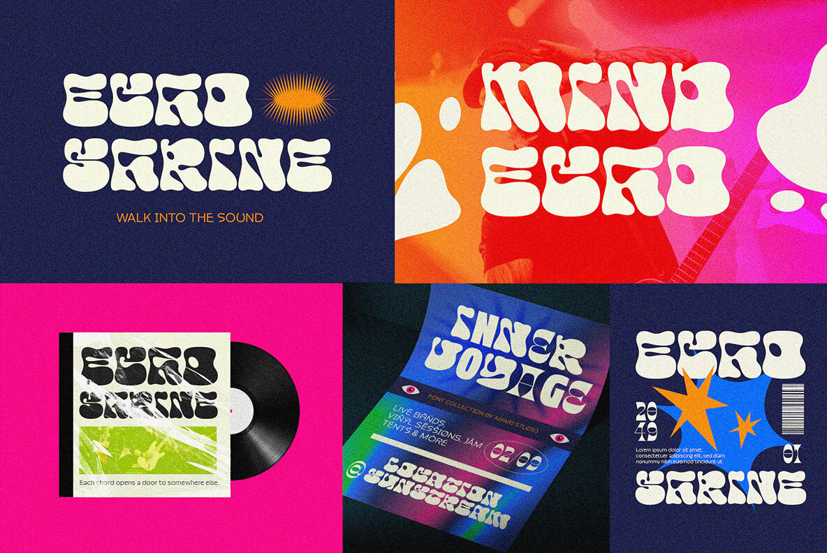 Psych Font Collection 14