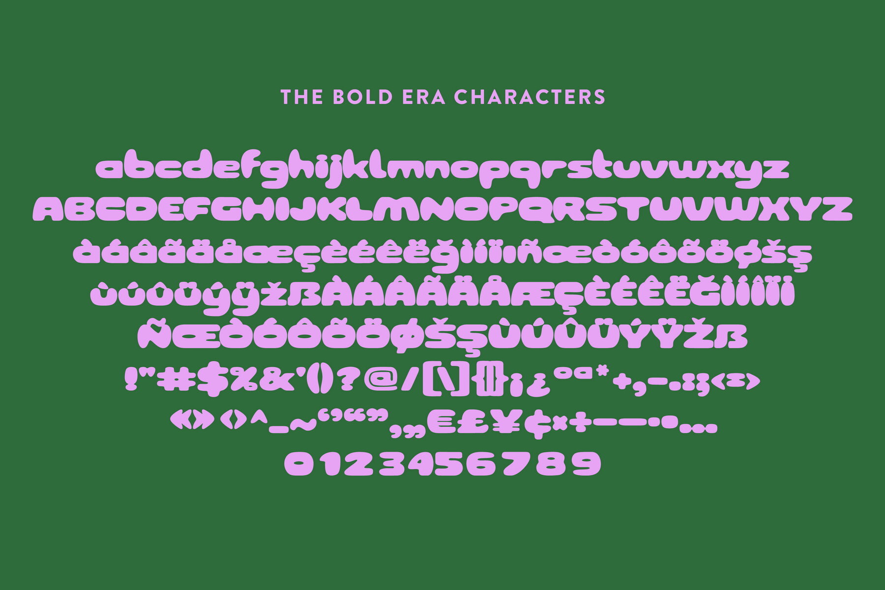 The Bold Era Sans 5