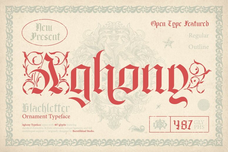 Aghony Font