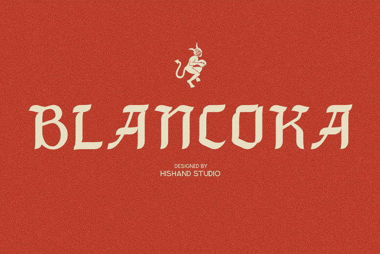 Blancoka Font