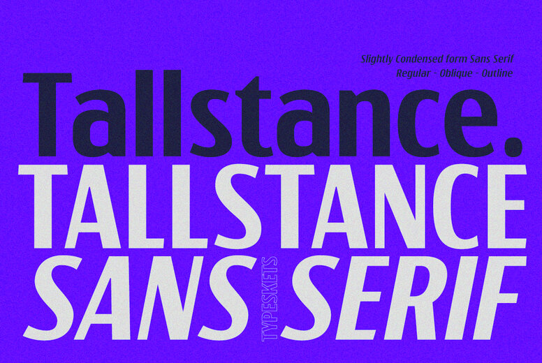 Tallstance Font