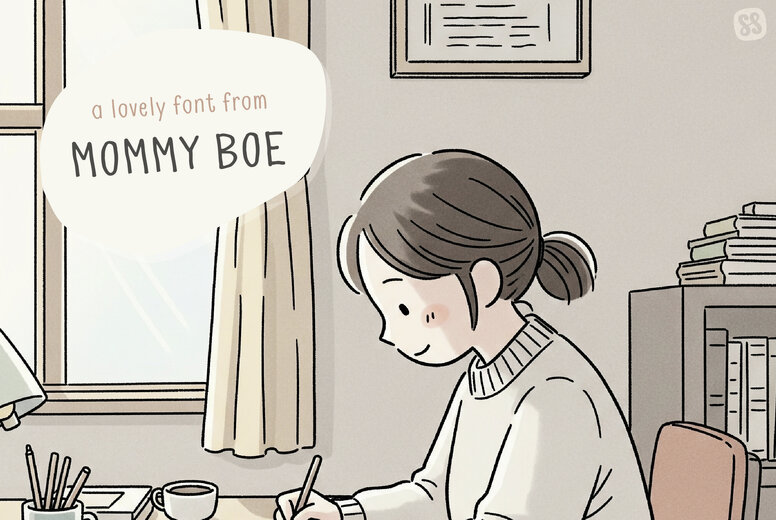 MOMMY BOE Font