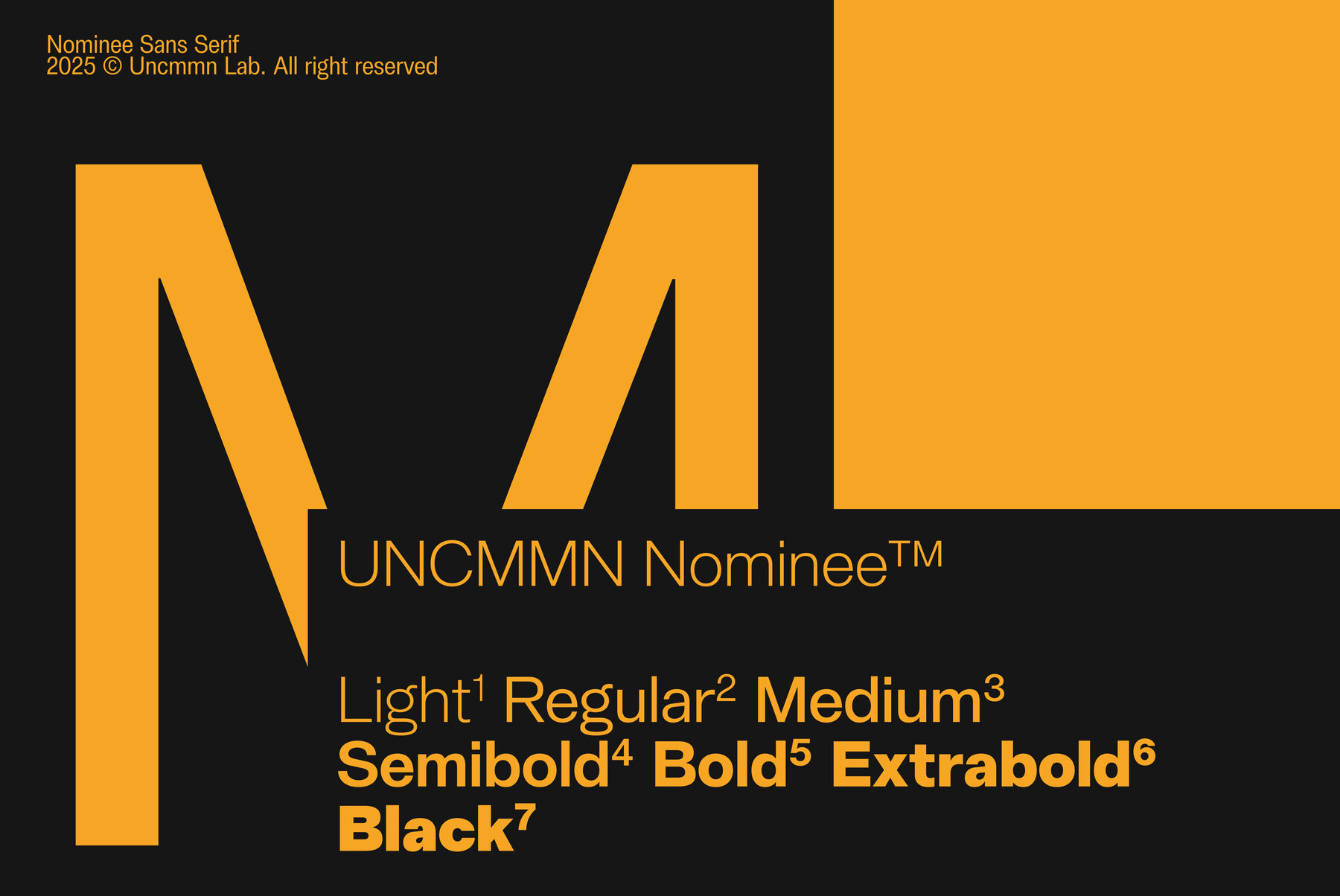 UNCMMN Nominee 7
