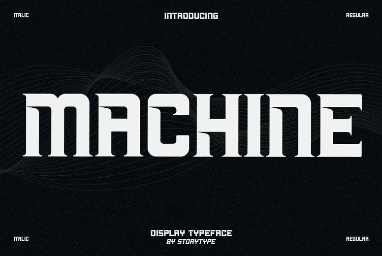 MACHINE Font