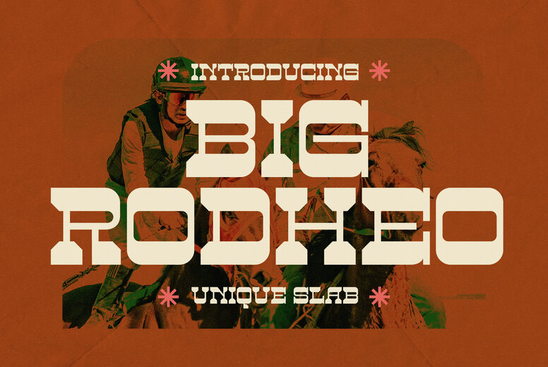 BIG RODHEO Font