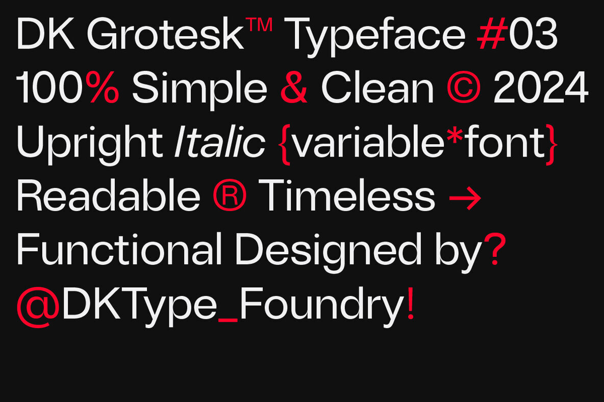 DK Grotesk 2
