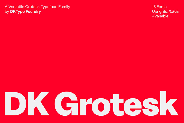 DK Grotesk Font