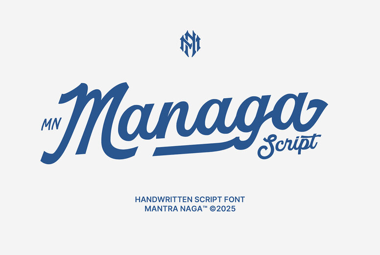 MN Managa Script Font
