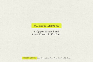 Olivetti Lettera