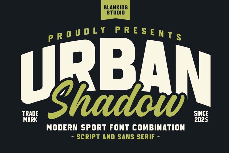 Urban Shadow Font