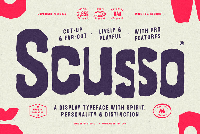 Scusso Font
