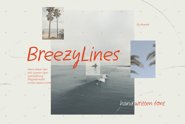 Breezy Lines Font