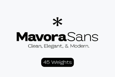 Mavora Sans