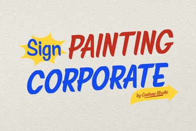 Sign Painting Corporate