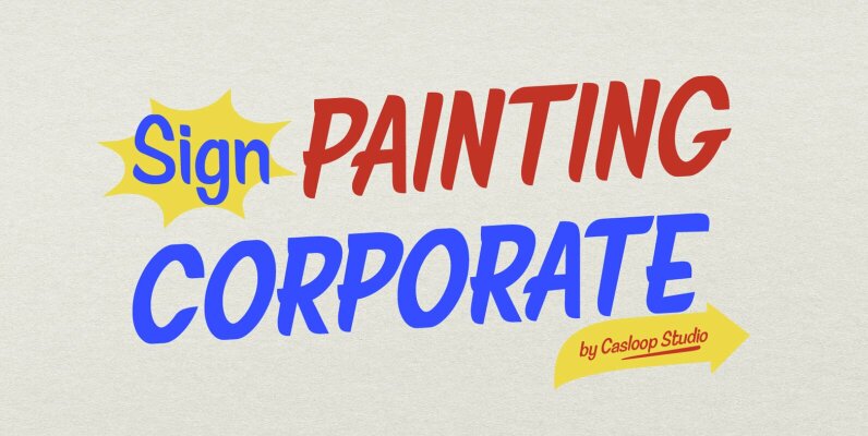 Sign Painting Corporate