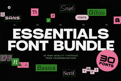 The Essentials Font Bundle