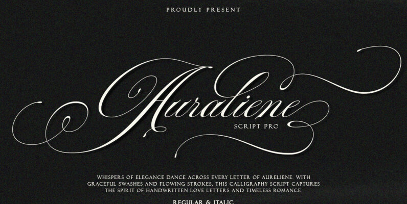 Auraliene Script Pro