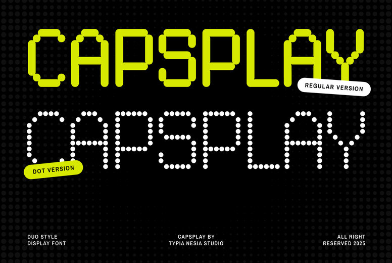 Capsplay Font