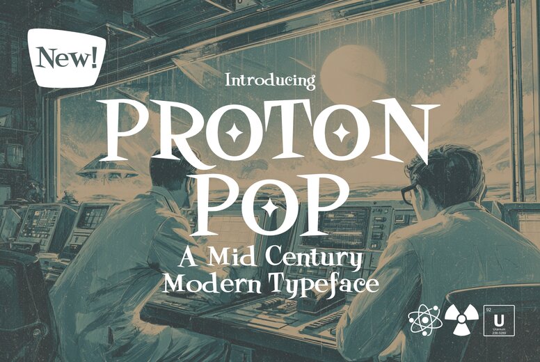 Proton Pop Font