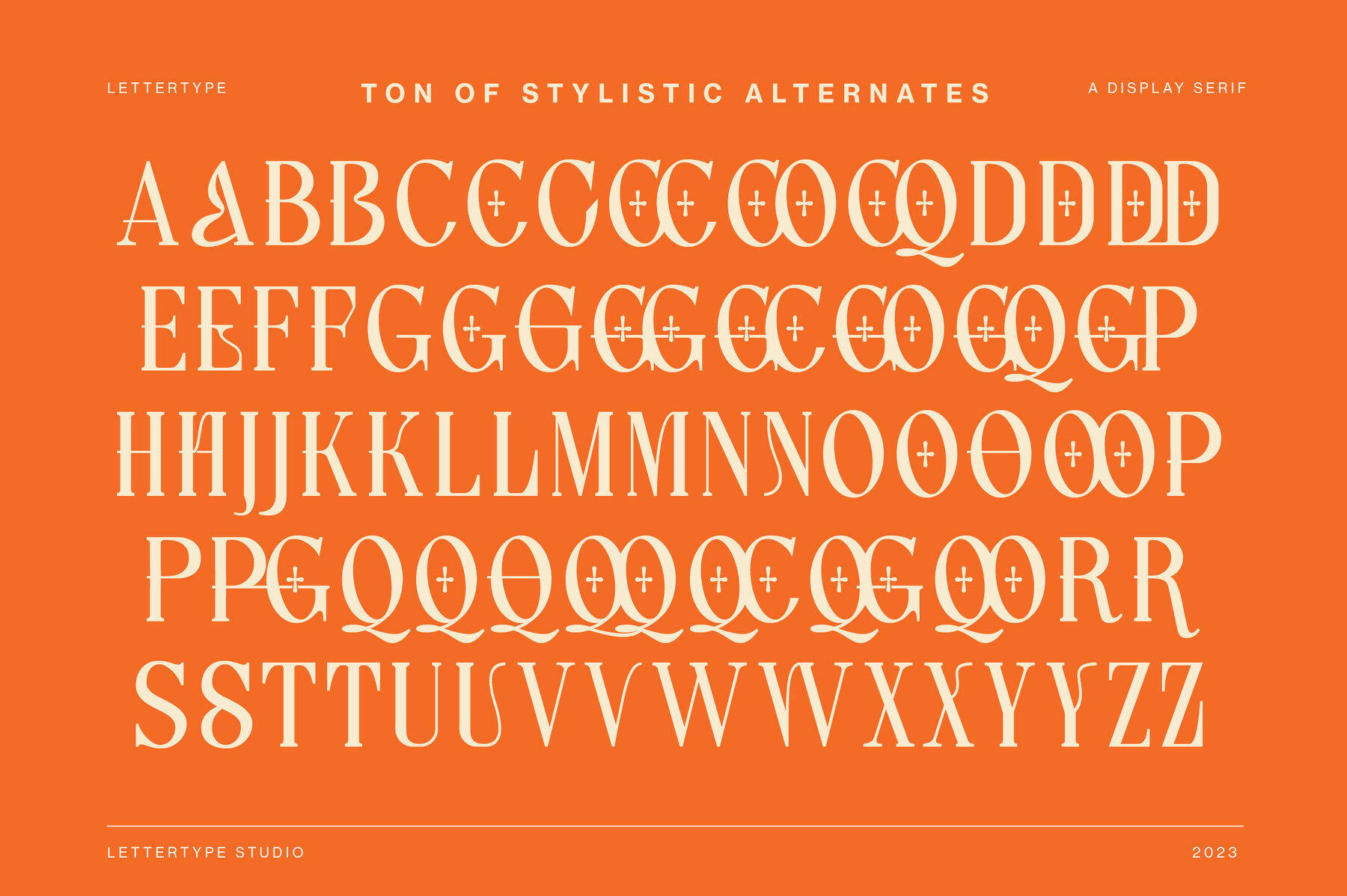 Lettertype Editorial 16