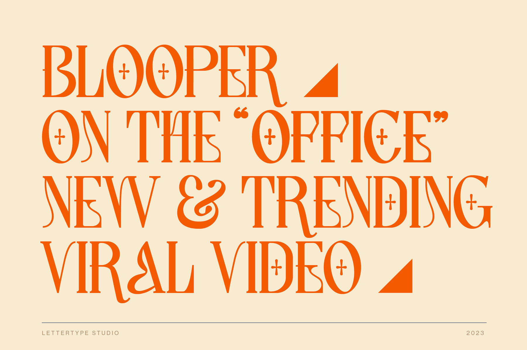 Lettertype Editorial 17