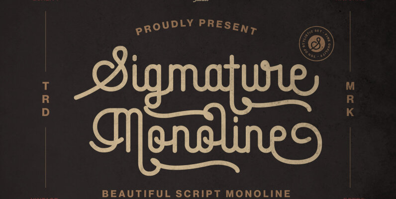 Sigmature Monoline