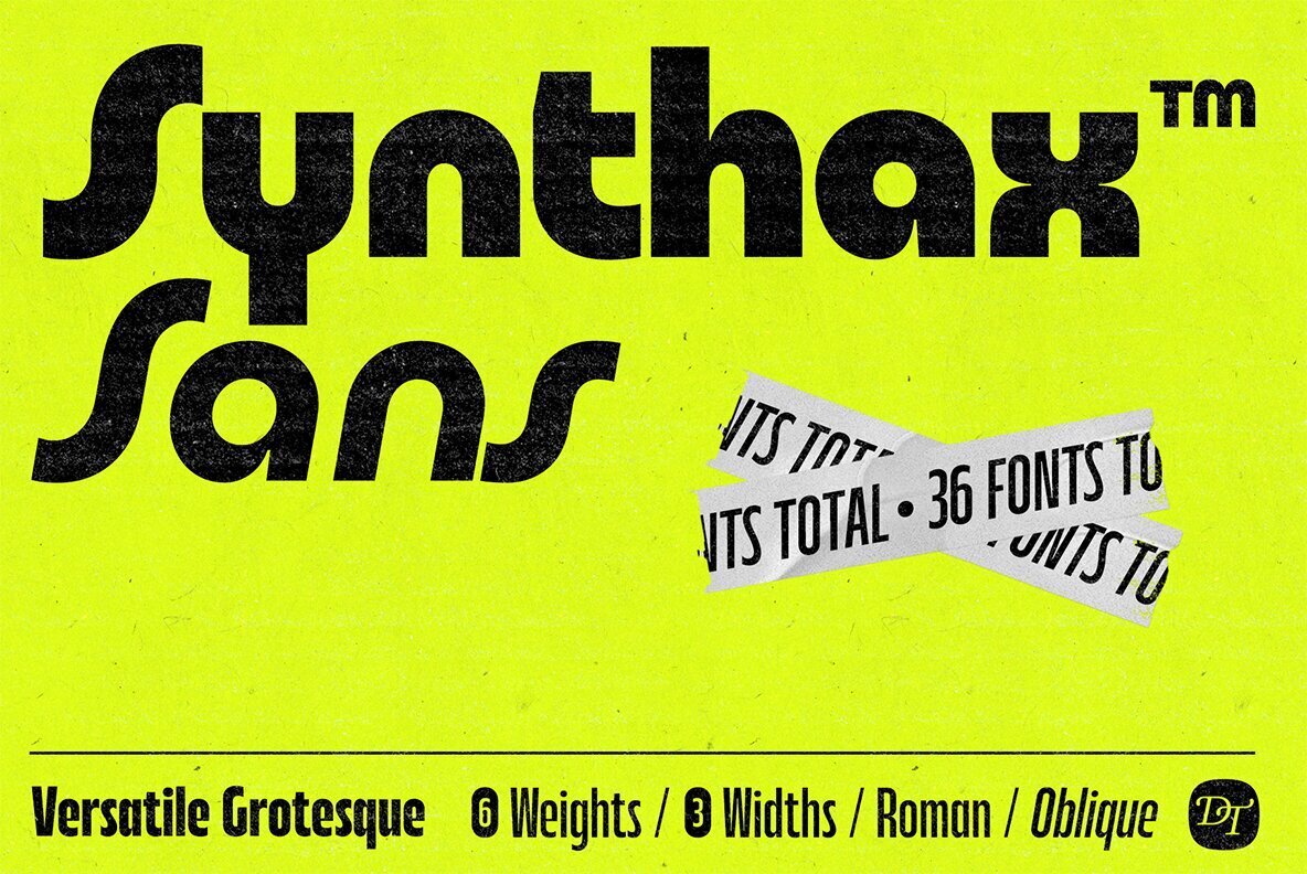 DT Synthax Sans 1