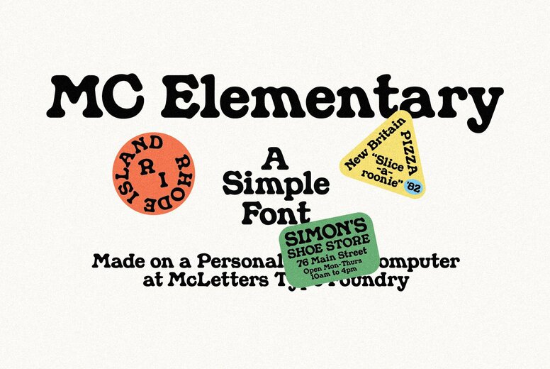 Lettering Mce McLetters Handmade Type - YouWorkForThem