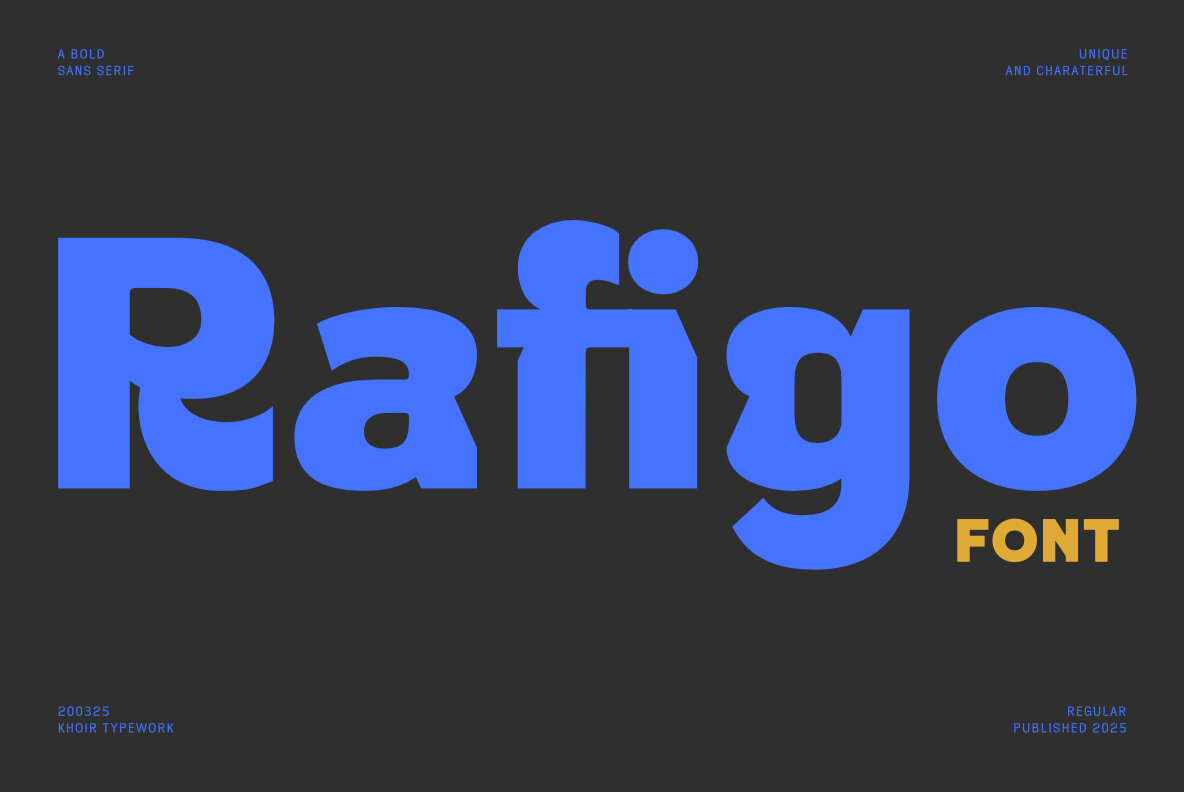 Font Rafi Rafigo Font - FontPath